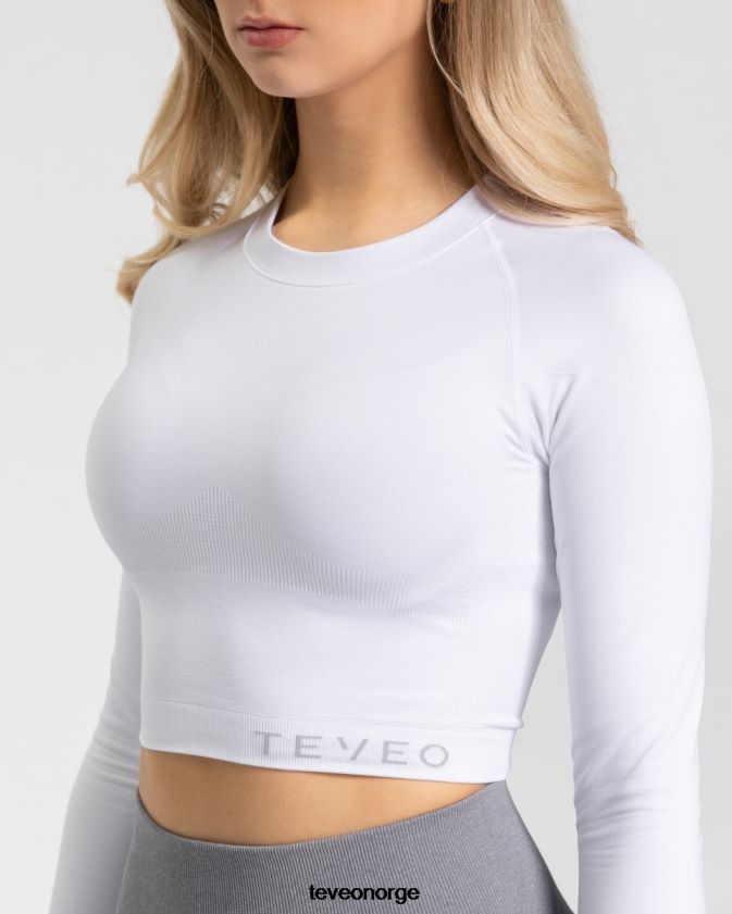 TEVEO klær 0H40JL179 hvit kvinner power longsleeve