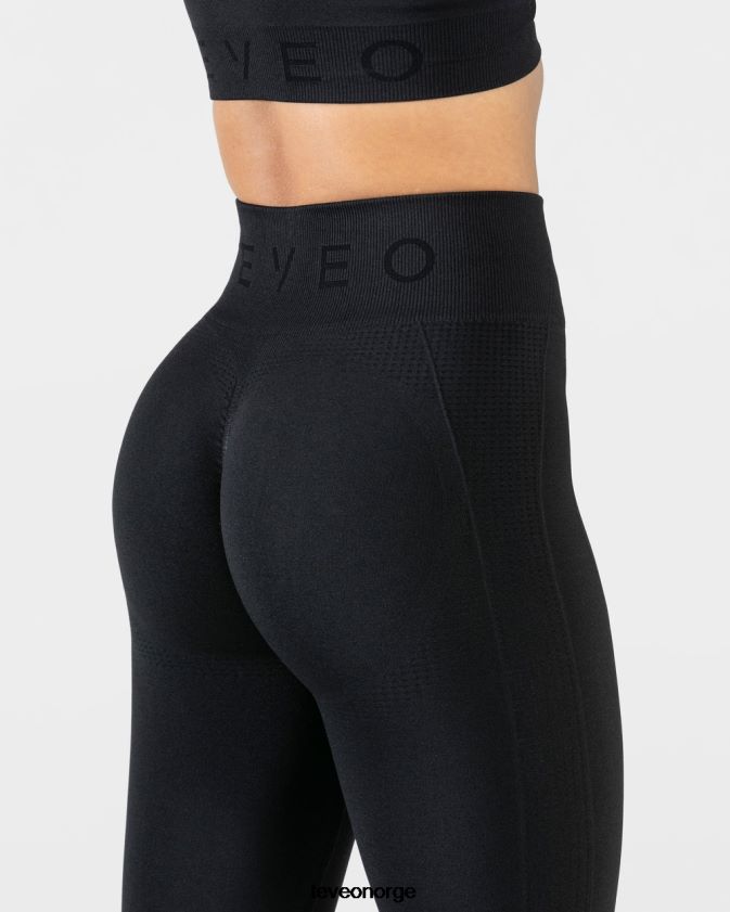 TEVEO klær 0H40JL122 svart kvinner focus scrunch leggings