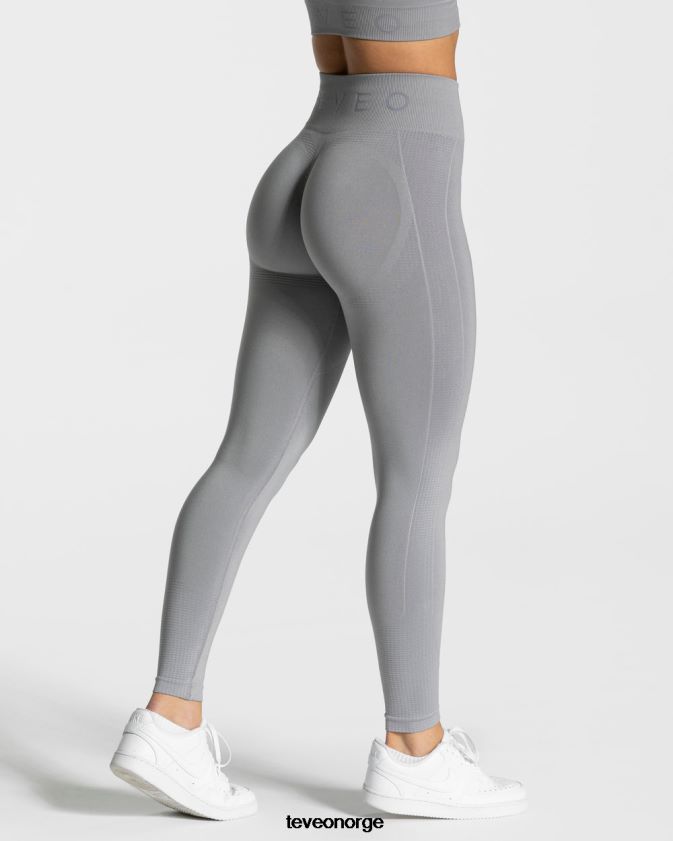 TEVEO klær 0H40JL123 grå kvinner focus scrunch leggings