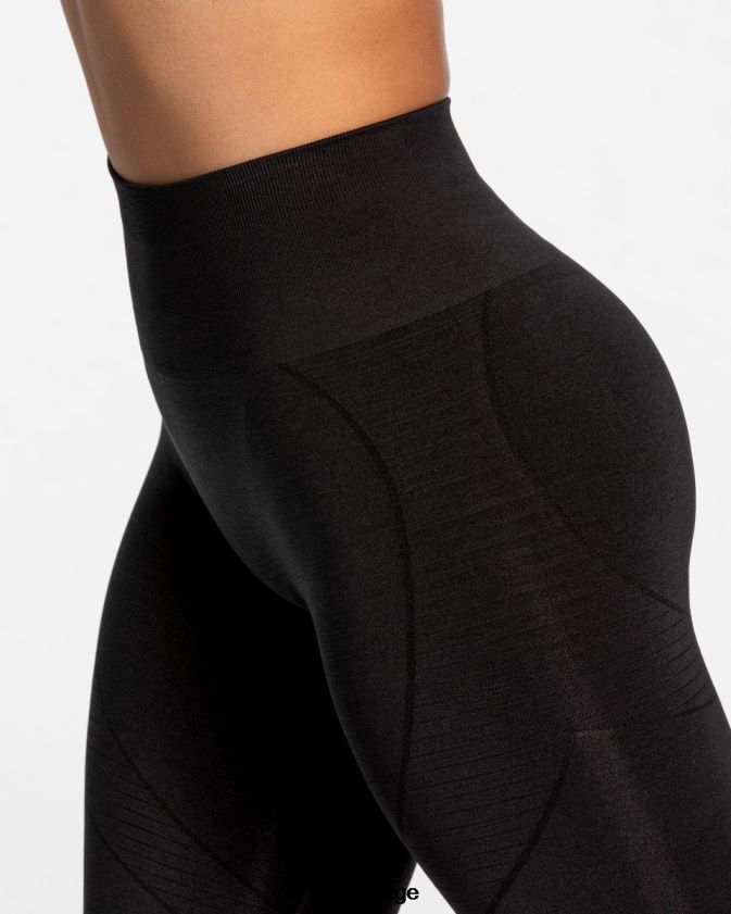 TEVEO klær 0H40JL125 svart kvinner ekte leggings