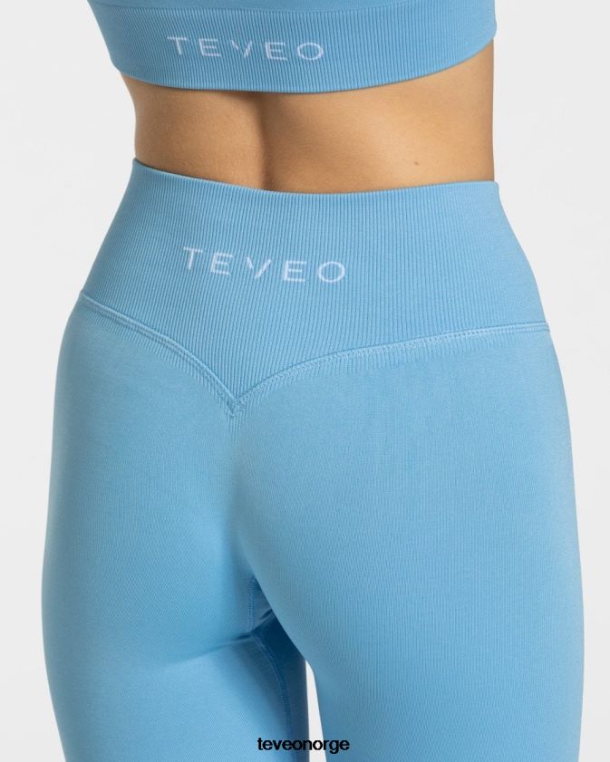 TEVEO klær 0H40JL145 baby blå kvinner sensasjon leggings