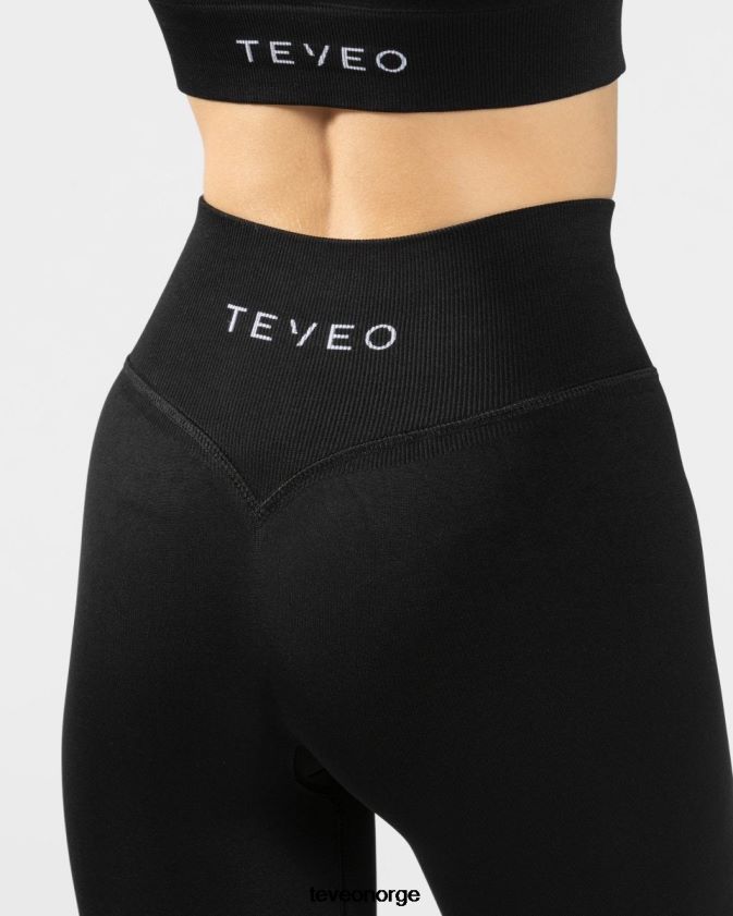 TEVEO klær 0H40JL149 svart kvinner sensasjon leggings