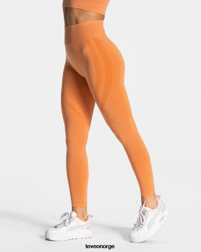 TEVEO klær 0H40JL159 oransje kvinner evolution v2 leggings