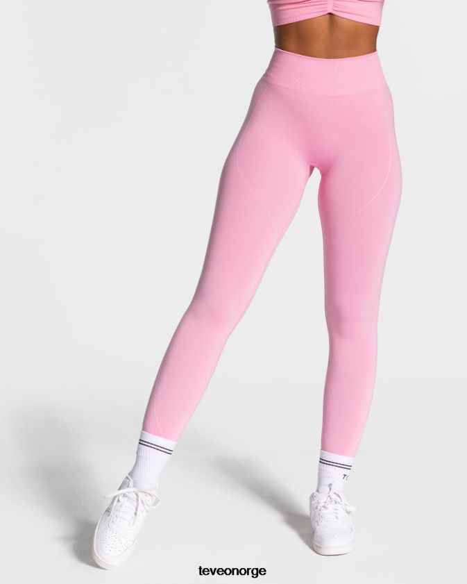 TEVEO klær 0H40JL162 rosa kvinner focus scrunch leggings