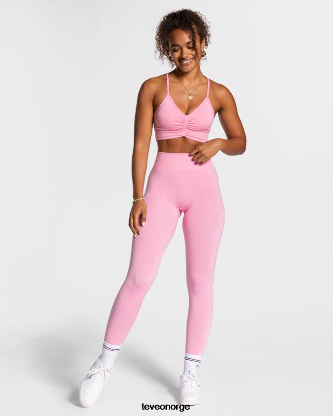 TEVEO klær 0H40JL162 rosa kvinner focus scrunch leggings