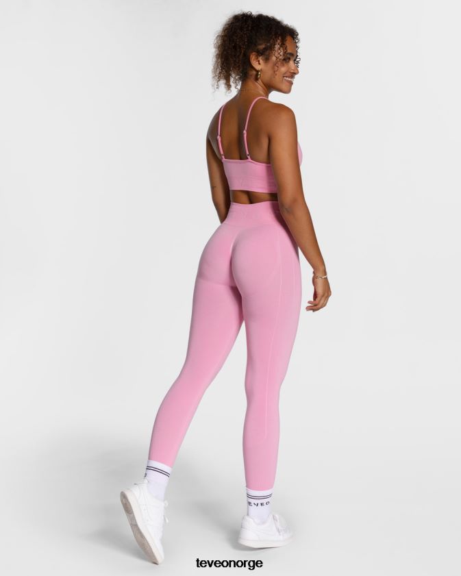 TEVEO klær 0H40JL162 rosa kvinner focus scrunch leggings