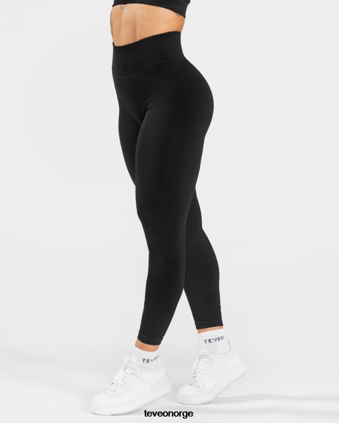 TEVEO klær 0H40JL54 svart kvinner heve leggings