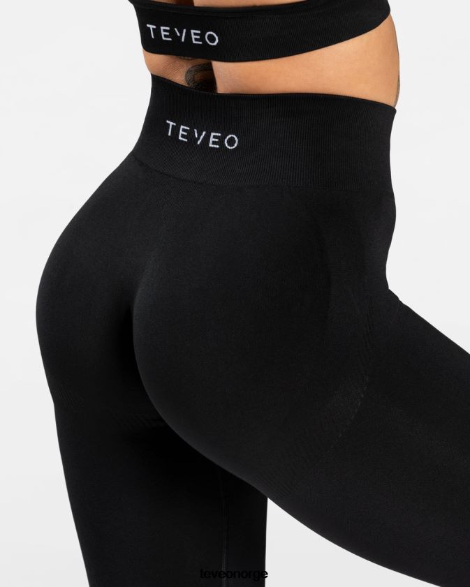 TEVEO klær 0H40JL54 svart kvinner heve leggings