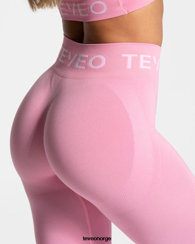 TEVEO klær 0H40JL66 rosa kvinner signatur scrunch leggings