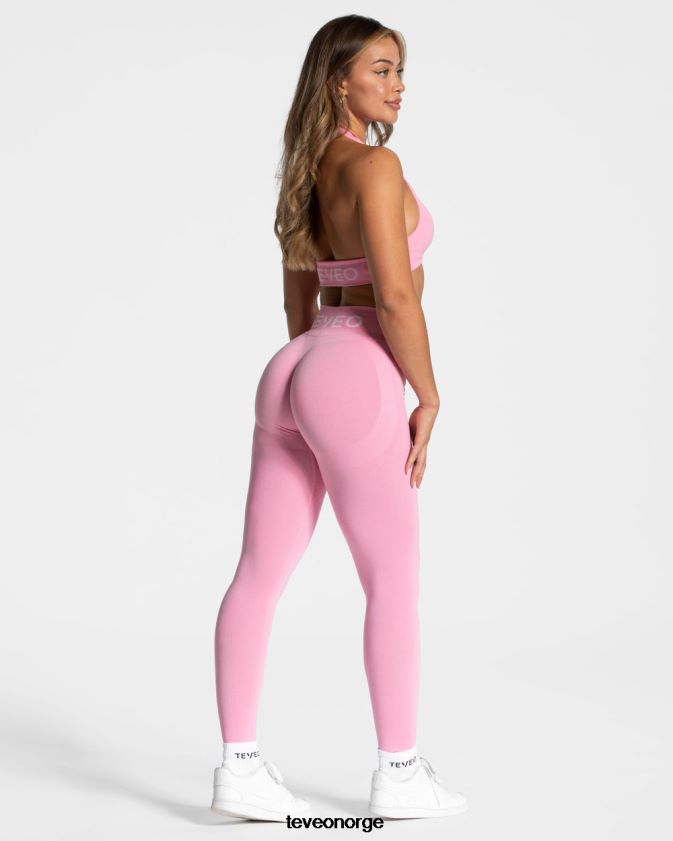 TEVEO klær 0H40JL66 rosa kvinner signatur scrunch leggings