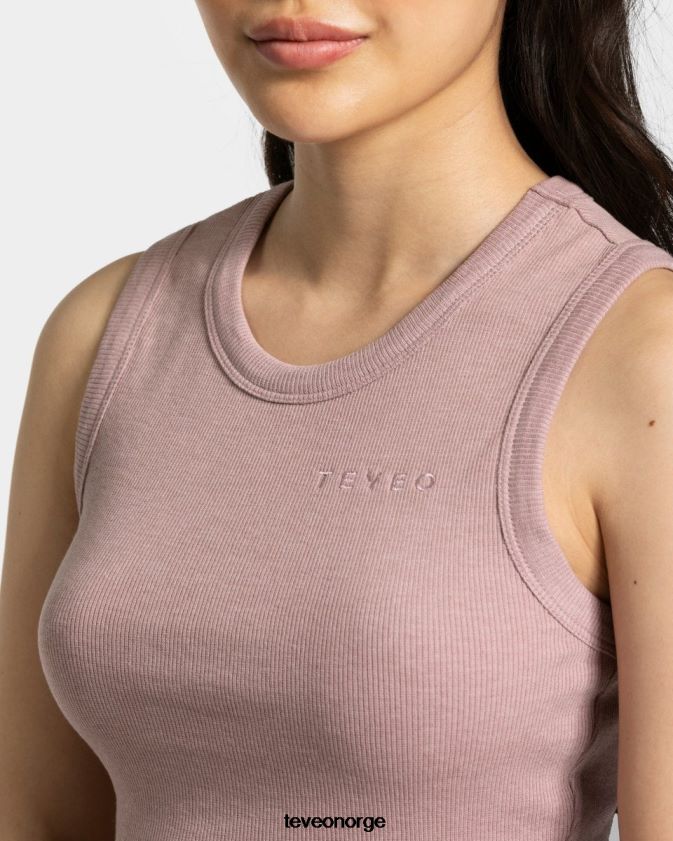 TEVEO klær 0H40JL450 gammelrosa kvinner lounge crop top